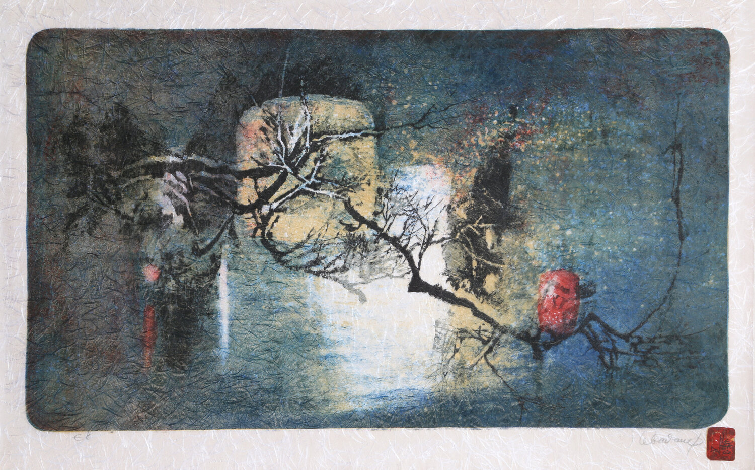 Winter Tree in Moonlight Hoi Lebadang