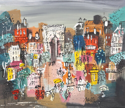 Champs Elysees de Charles Cobelle, Pintura a la venta en Singulart