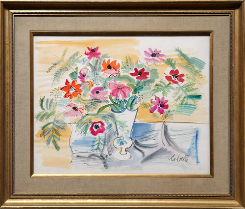 Fleurs de Charles Cobelle, Obra en papel a la venta en Singulart