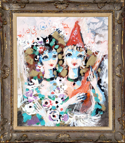 At the Circus 1 de Charles Cobelle, Pintura a la venta en Singulart