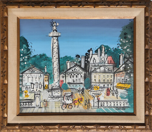 Place Vendome III par Charles Cobelle, Peinture en vente sur Singulart