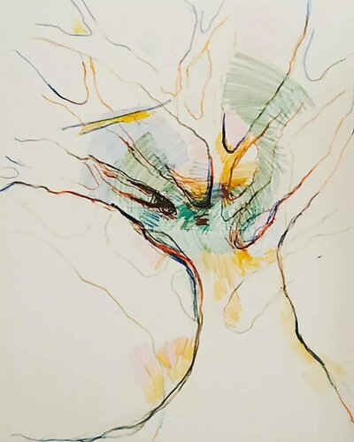 Newborn Vein de KONSTANTINA ROUSI, Pintura a la venta en Singulart