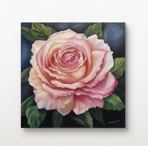 Rose der Träume van Olga Valenzuela, Schilderij te koop op Singulart