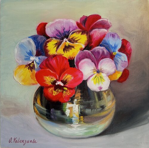 Tanzende Seelen van Olga Valenzuela, Schilderij te koop op Singulart