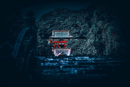 Kamakura/Japan: Tsurugaoka-Hachimangu by Andreas Bromba, Photography for Sale on Singulart