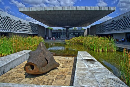 Mexiko-Stadt: Das Völkerkundemuseum – tauche ein in eine vielfältige Vergangenheit! by Andreas Bromba, Photography for Sale on Singulart
