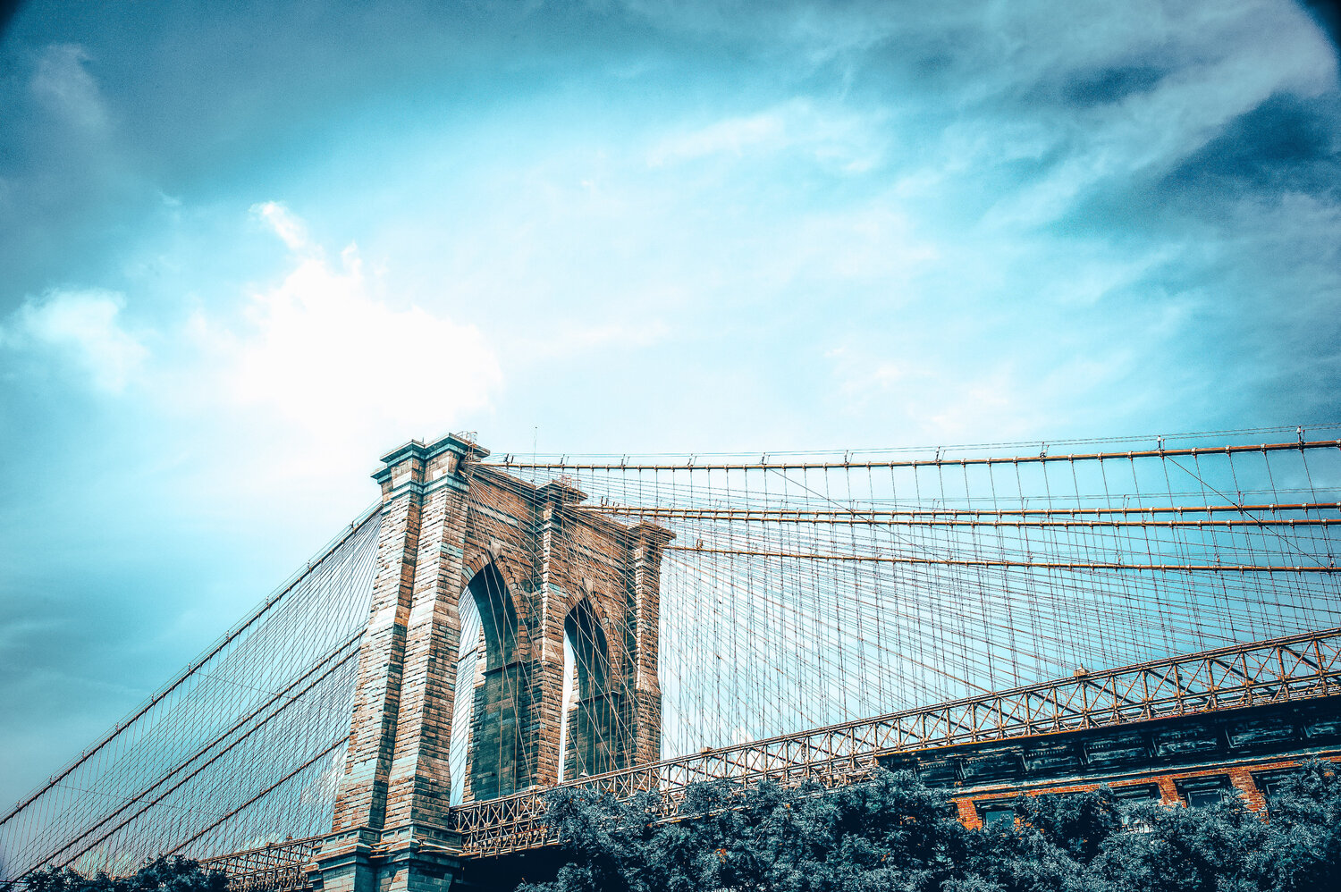 New York: Der VIP unter den Brücken – die Brooklyn Bridge Andreas Bromba Fotografie zu verkaufen