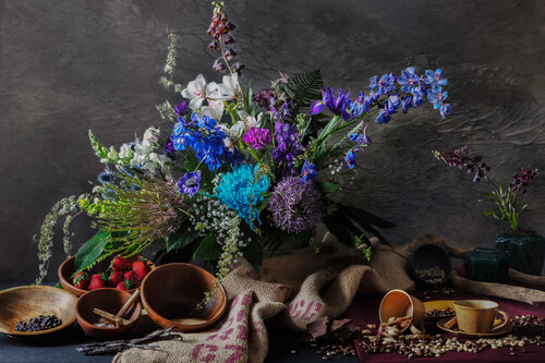 Let's talk over Coffee, Sweet Coffee von Marieke Treffers, Fotografie kaufen auf Singulart