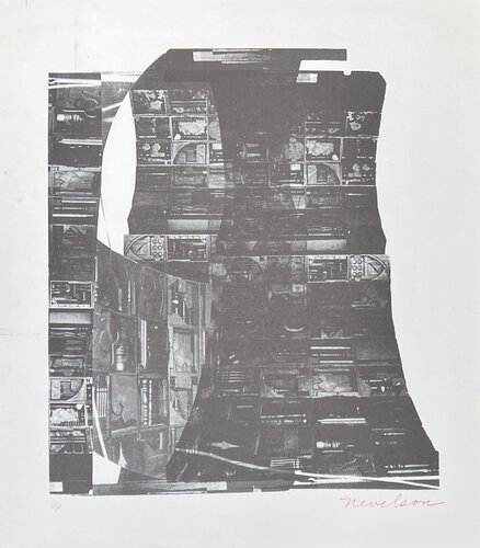 Louise Nevelson (1899-1988) - Screen printing on paper - 1968 von Louise Nevelson, Druck kaufen auf Singulart