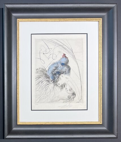 Salvador Dalí (1904-1989) - Hand watercolored drypoint etching on Japanese paper - 1969 by Salvador Dalí, Print for Sale on Singulart