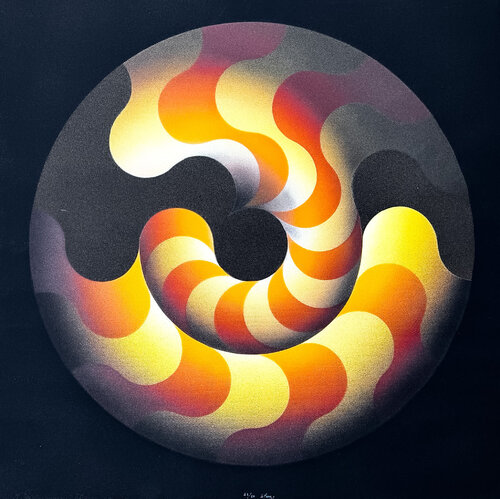 Julio Le Parc (1928) - Pochoir on paper - 1992 by Julio Le Parc, Work on Paper for Sale on Singulart