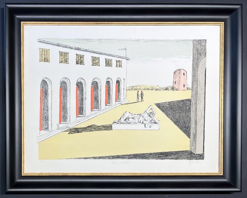 Giorgio de Chirico (1888-1978) - Coloured lithograph on paper - 1969 by Giorgio de Chirico, Print for Sale on Singulart