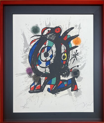Joan Mirò (1893-1983) - Coloured lithograph on Arches paper - 1977 by Joan Miró, Print for Sale on Singulart