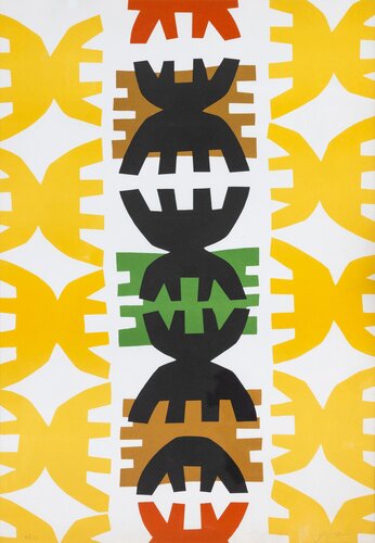 Giuseppe Capogrossi (1900 - 1972) - Quarzo N. 3 - Lithograph on paper - 1970 by Giuseppe Capogrossi, Print for Sale on Singulart