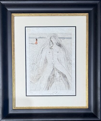Salvador Dalí (1904-1989) - Hand-watercolored drypoint etching on Japanese paper - 1969 di Salvador Dalí, Stampa in vendita su Singulart