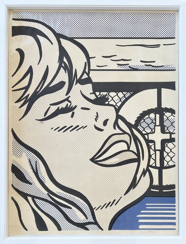 Roy Lichtenstein - Shipboard Girl - Lithograph on paper - 1965 von Roy Lichtenstein, Druck kaufen auf Singulart