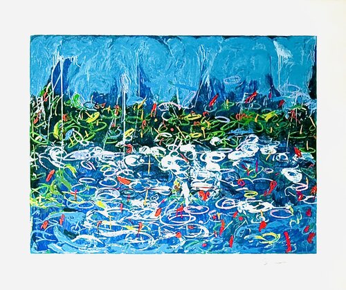 Mario Schifano (1934 - 1998) - Colour enamel screen printing on paper - 1992 von Mario Schifano, Druck kaufen auf Singulart