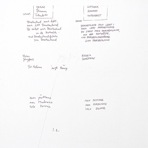 Joseph Beuys (1921–1986) - Heliogravure on Fabriano paper - 1979 van Joseph Beuys, Afdruk te koop op Singulart