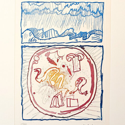 Pierre Alechinsky (1927) - Color etching and acquaint on Arches paper - 1969 by Pierre Alechinsky, Print for Sale on Singulart