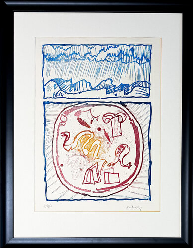Pierre Alechinsky (1927) - Color etching and acquaint on Arches paper - 1969 by Pierre Alechinsky, Print for Sale on Singulart