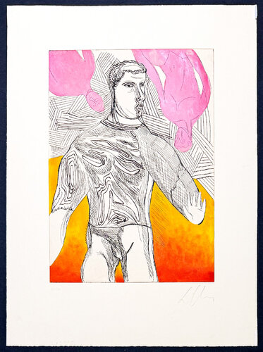 Sandro Chia (1946) - Elektra - Hand-colored etching and aquatint on paper - 1995 by Sandro Chia, Print for Sale on Singulart
