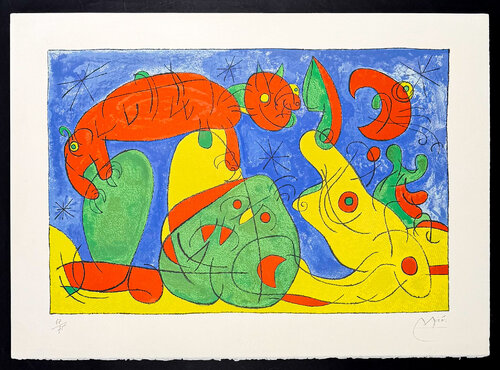 Joan Mirò (1893-1983) - Ubu rey (Ubu Roi) - 1966 by Joan Miró, Print for Sale on Singulart