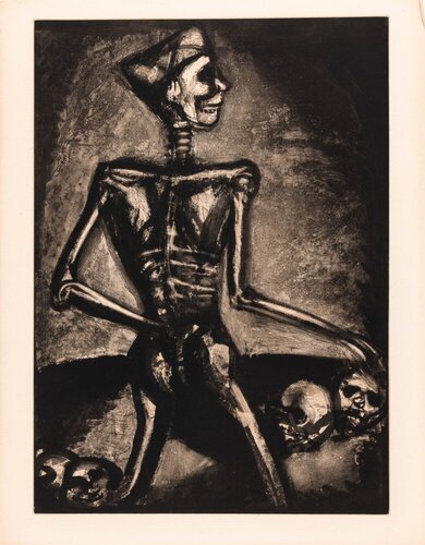 Georges Rouault (1871–1958) - Homo Homini Lupus - Etching, aquatint on paper - 1926 by Georges Rouault, Print for Sale on Singulart