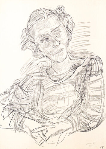 Oskar Kokoschka (1886–1980) - Madeleine - Lithograph on paper - 1920 by Oskar Kokoschka, Print for Sale on Singulart