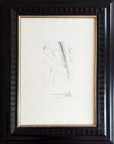 Salvador Dalí (1904–1989) - Love's Labour's Lost - Drypoint etching on Rives paper - 1970 van Salvador Dalí, Afdruk te koop op Singulart
