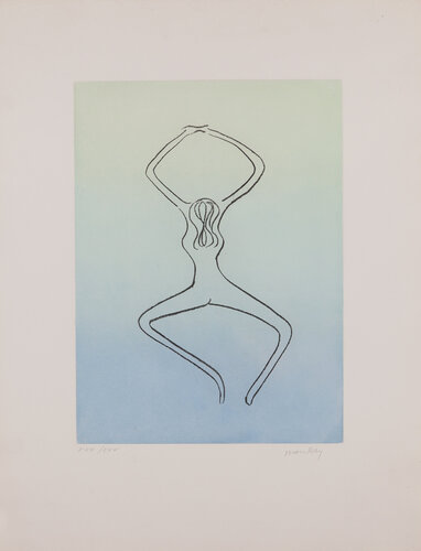 Man Ray (1890–1976) - Anatoms without Rime or Reason for Every Season - Aquatint and soft ground on paper - 1970 de Man Ray, Impresión a la venta en Singulart