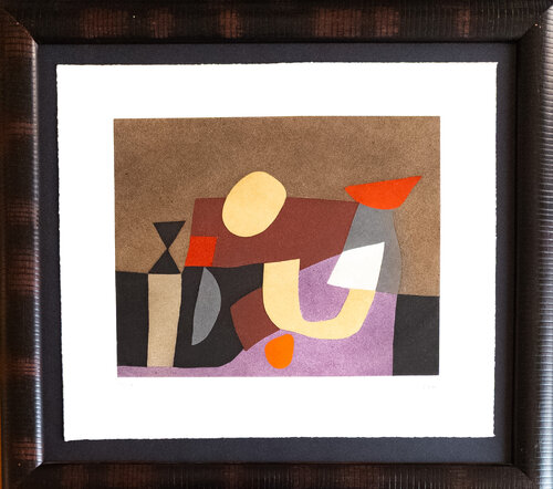 Afro (1912–1976) - Le voyage - Color etching and aquatint on paper - 1975 by Afro Basaldella, 版画 for Sale on Singulart