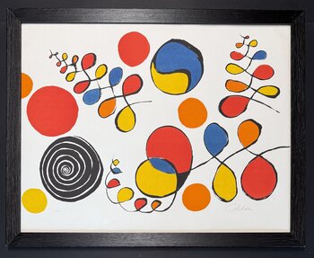 アレキサンダー・カルダー　リトグラフ　額装 Alexander Calderの作品をSINGULARTで販売中