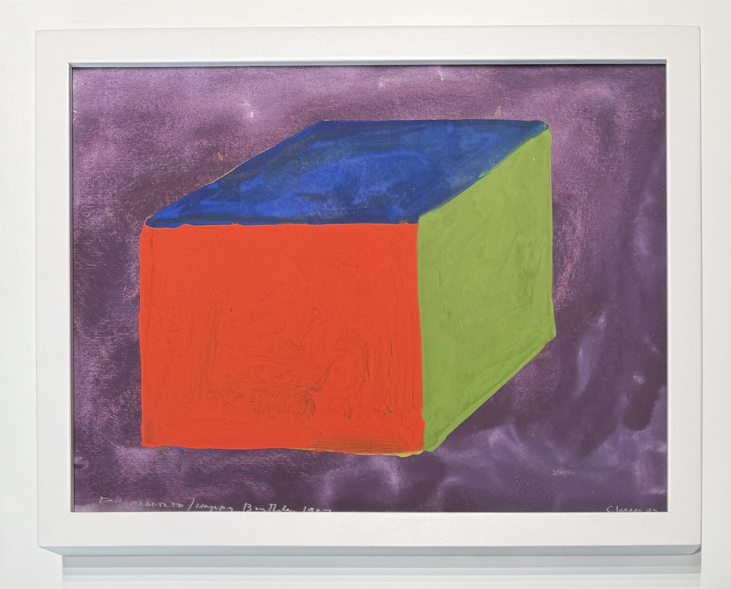 Sol Lewitt (1928–2007) – Untitled – Gouache on paper – 1997 Sol LeWitt Druck zu verkaufen