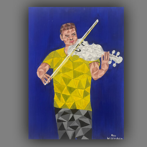 Die harmonische Geometrie der Music von Kay Frank Wiskirchen, Malerei kaufen auf Singulart