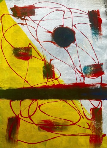 Number 58 van Kay Frank Wiskirchen, Schilderij te koop op Singulart