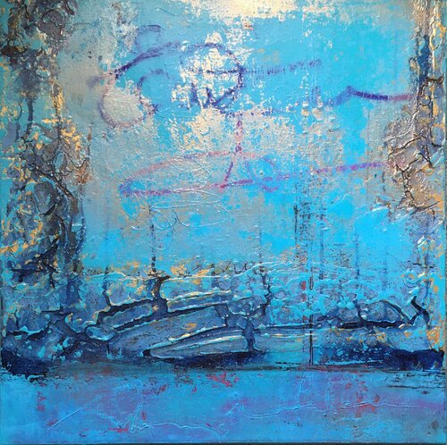 23081 - Tranquility van Laurence Hubswerlin Diradourian, Schilderij te koop op Singulart