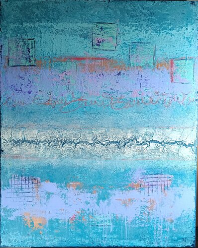 24071 - LA FAILLE by Laurence Hubswerlin Diradourian, Painting for Sale on Singulart