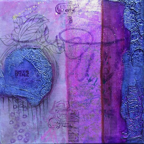 23062 - REVERIE von Laurence Hubswerlin Diradourian, Malerei kaufen auf Singulart