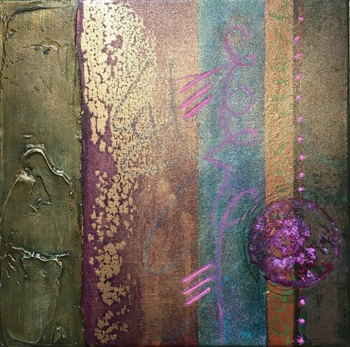 23063 - ESPRIT DE BALI de Laurence Hubswerlin Diradourian, Pintura a la venta en Singulart