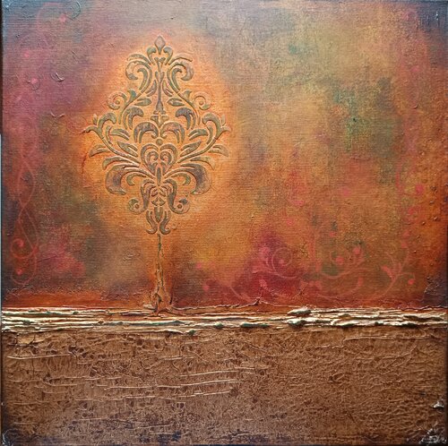 TERRE D'AUTOMNE di Laurence Hubswerlin Diradourian, Pittura in vendita su Singulart