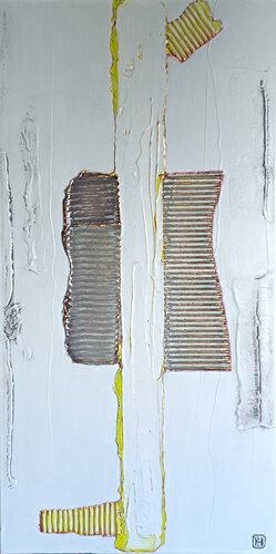 2010 - TERRE di Laurence Hubswerlin Diradourian, Pittura in vendita su Singulart