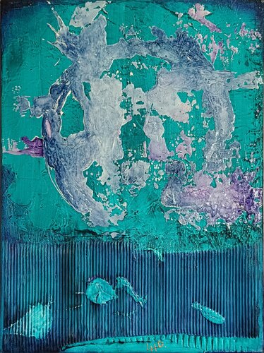 JARDIN IMAGINAIRE di Laurence Hubswerlin Diradourian, Pittura in vendita su Singulart