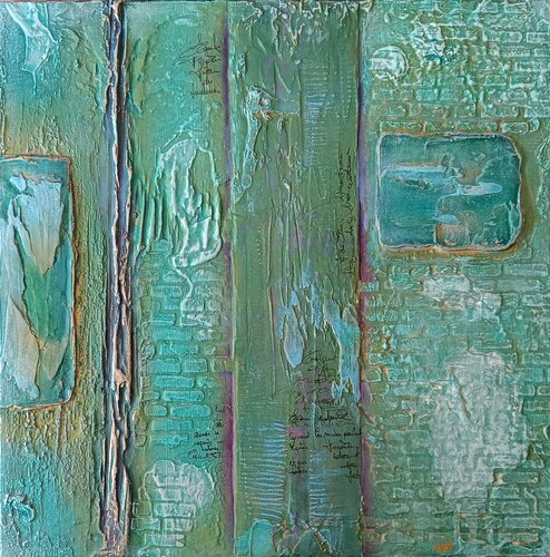 260301 - OUT OF TIME von Laurence Hubswerlin Diradourian, Malerei kaufen auf Singulart