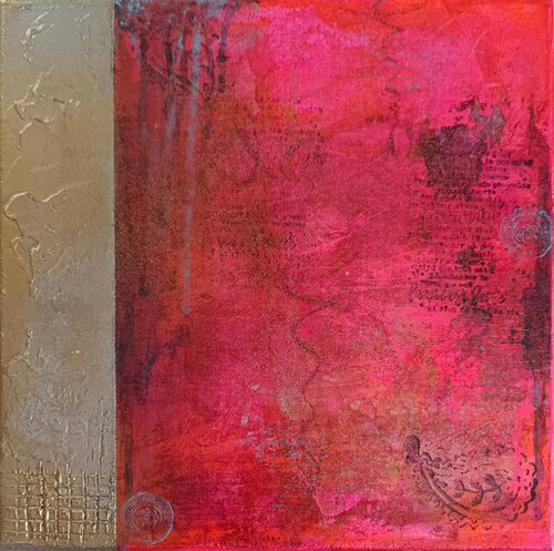 230611 - SAGESSE DIVINE by Laurence Hubswerlin Diradourian, Painting for Sale on Singulart
