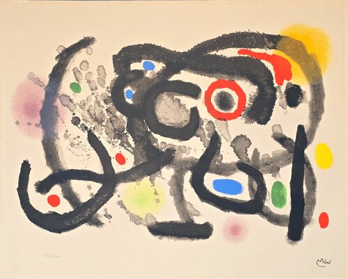 Personnage a l'oei'l roug by Joan Miró, Print for Sale on Singulart