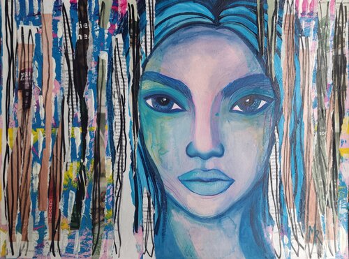 Veronika by Manuela Riedmann, Painting for Sale on Singulart