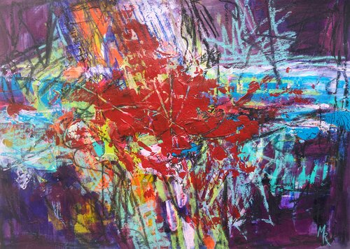 Impulsgeflecht de Manuela Riedmann, Pintura a la venta en Singulart