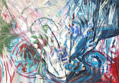Fragmente des Kindseins van Manuela Riedmann, Schilderij te koop op Singulart