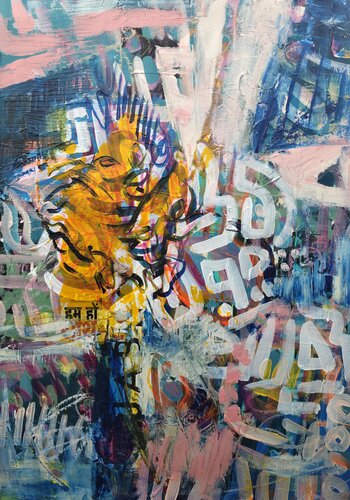 Freilegung by Manuela Riedmann, Painting for Sale on Singulart
