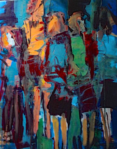 SOIR D'ETE di JACQUES DONNEAUD, Pittura in vendita su Singulart